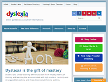 Tablet Screenshot of mail.dyslexia.com